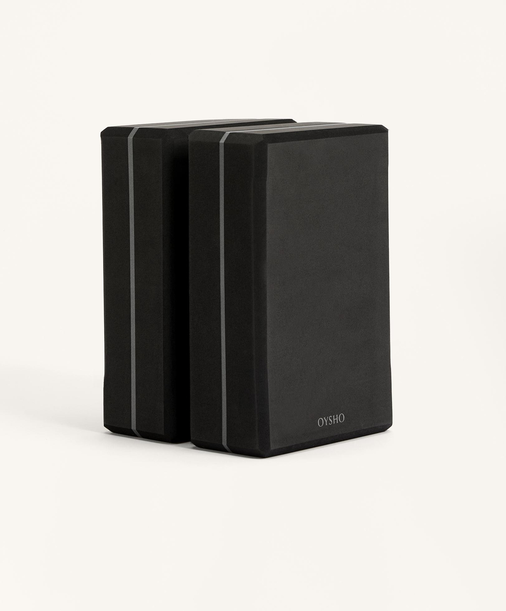 OYSHO Набор блоков для йоги, антрацитово-серый