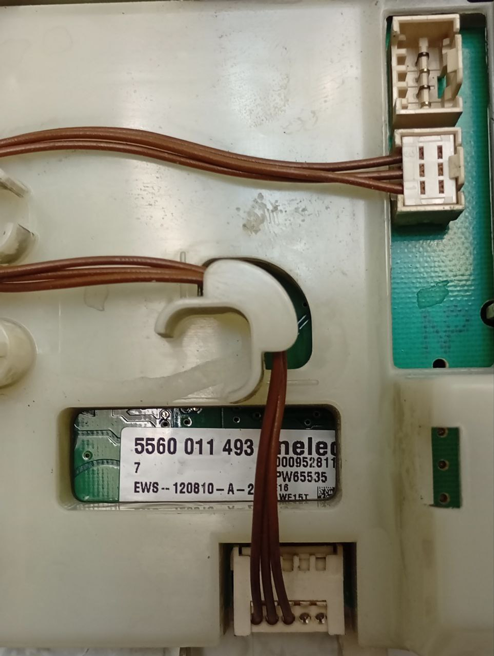 WAE20443OE кт16 Электронный модуль с дисплеем к стиральной машине Bosch 700083 б/у