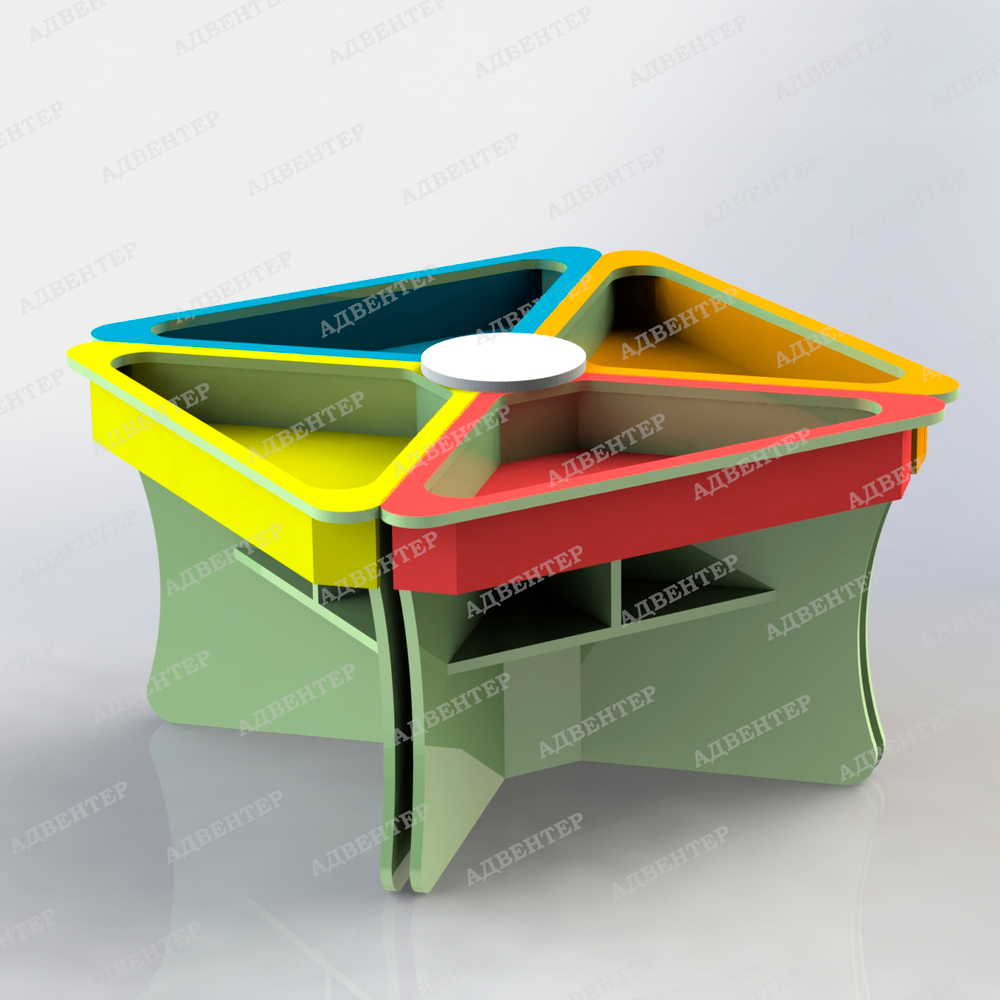 Тактильный песочный комплекс Ромашка