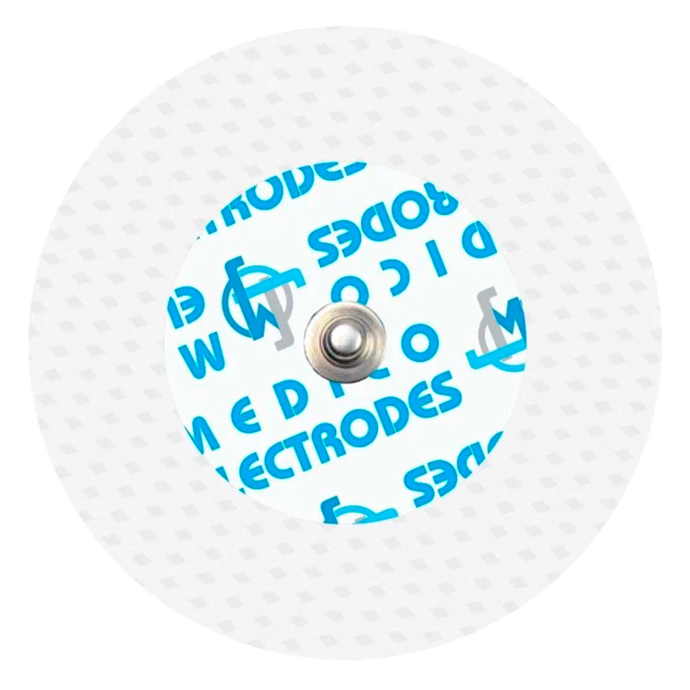 Электроды одноразовые для ЭКГ MEDICO с кнопочным коннектором твердогелевые диаметр 55 мм MSGLT-15DC 50 шт
