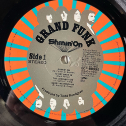 Винтажная виниловая пластинка LP Grand Funk Railroad Shinin On (Japan 1974) (No Obi) Mr. Pretty Boy