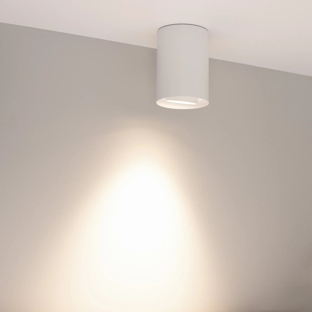 Светильник SP-FOCUS-R86-10W Day4000 (WH, 50 deg, 230V) (Arlight, IP54 Металл, 5 лет) 054870