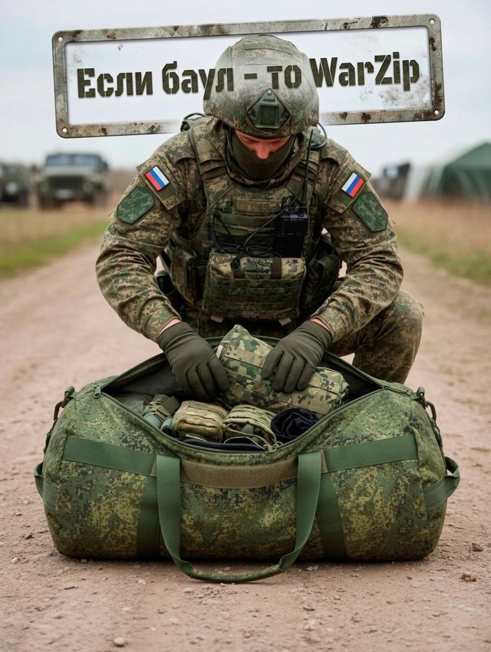 Баул "Танк", ЕМР (Цифра)