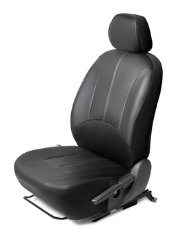 Универсальные чехлы для автомобильных сидений AutoFlex, комплект 2 шт, экокожа, SC.U2.TW