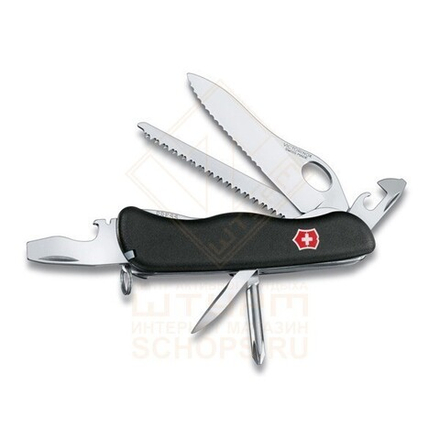 Нож многофункциональный Victorinox Trailmaster One Hand 111 мм, Black