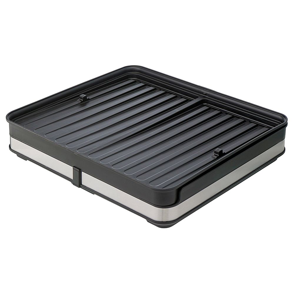 Сушилка для посуды Atle раздвижная большая, черная