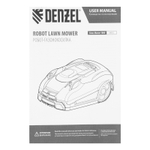 Робот-газонокосилка Grass Master 1000  1000м², 3Ач, 28V, LCD дисплей, Wi-Fi Denzel