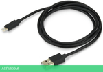 Кабель Buro USB (m)/Lightning (m) 1.2м черный (USB-IP-1.2B2A)