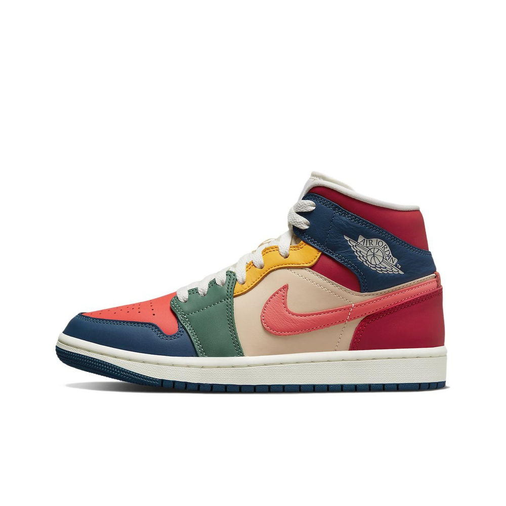 Кроссовки Air Jordan 1 Mid Multi-color