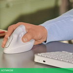 Мышь Logitech Lift белый (910-006486)