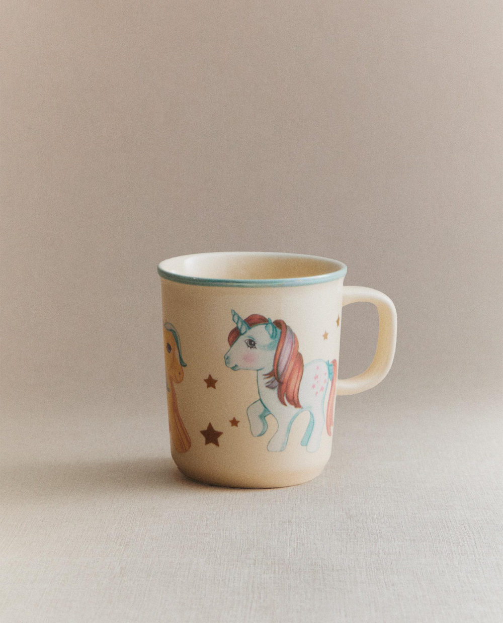 Zara Home кружка из фарфора, цвет разноцветный, 11 см