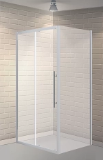 Душевой уголок Esbano Flex ESOGF128PSC 120х80 стекло прозрачное/профиль хром