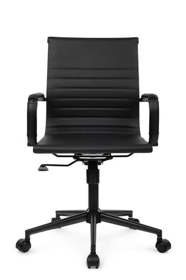 Кресло Hugo RCH 6002-2SEB Черный/Металл Черный