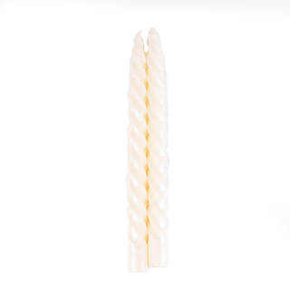 Свеча витая 22*255мм 2шт/уп Слоновая кость