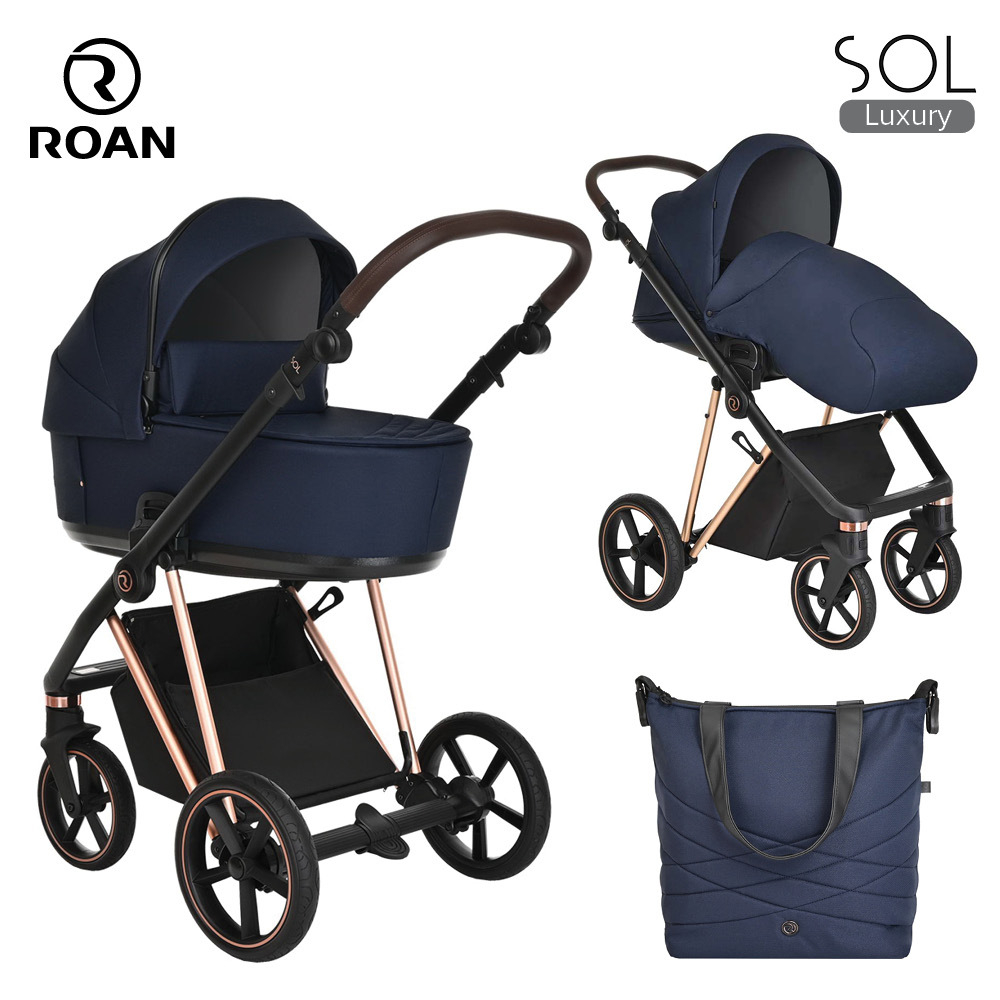 Коляска 2 в 1 Roan Sol Luxury
