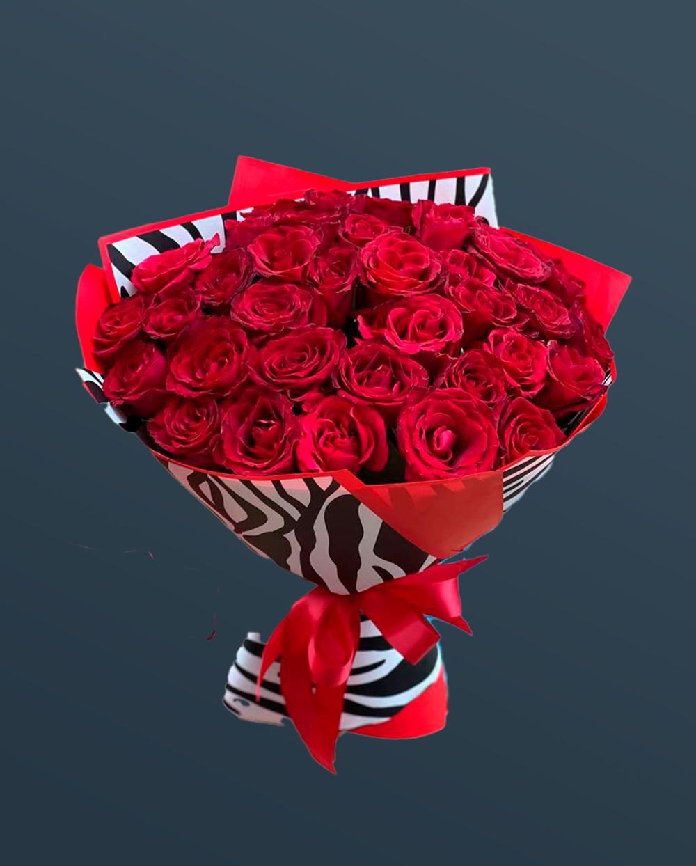 Монобукет из роз 50 см Kenya