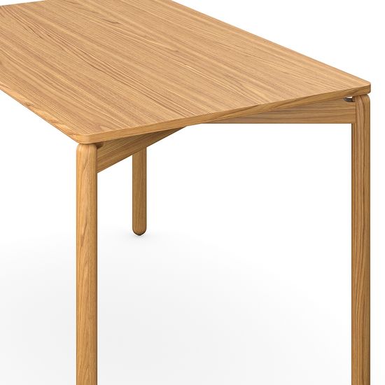 Стол обеденный saga, 75х120 см, ясень