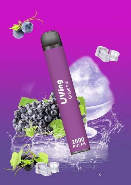 Купить Одноразовый Pod UVing S1 - Grape Ice (2600 затяжек)
