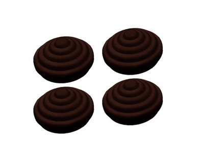 Заглушка для распределительной коробки, цвет коричневый (20 шт/уп) R-Z-22-20