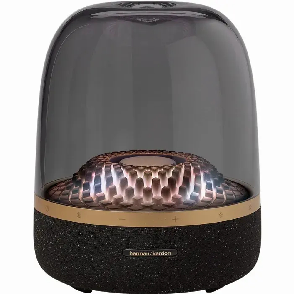 Портативная акустика Harman Kardon Aura Studio 4, чёрный/золото (Black/Gold)