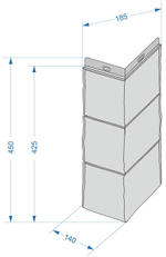 Döcke FELS Угол (Терракотовый)