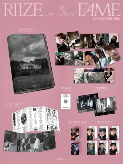 Альбом RIIZE - FAME 2nd Single Album CATALOGUE Version (smart album)
