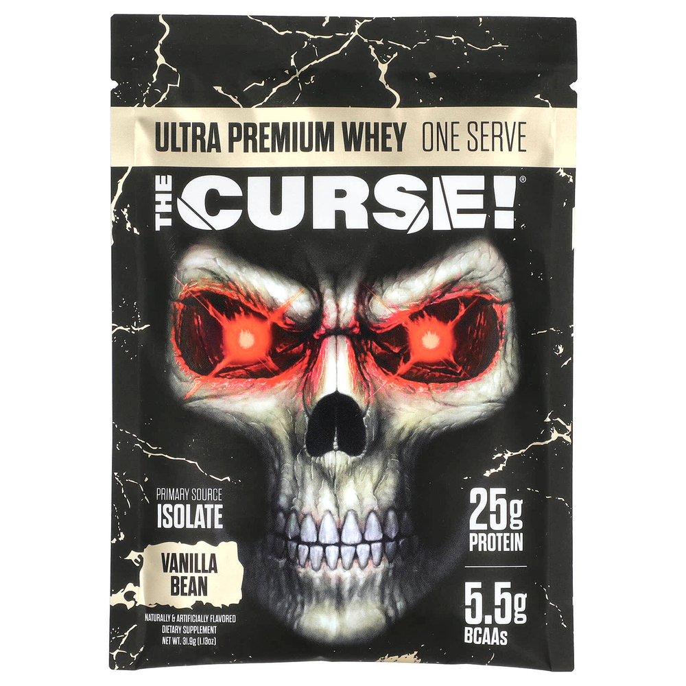 JNX Sports, Проклятие! Ultra Premium Whey, стручки ванили, 15 пакетиков по 31,9 г (1,13 унции)