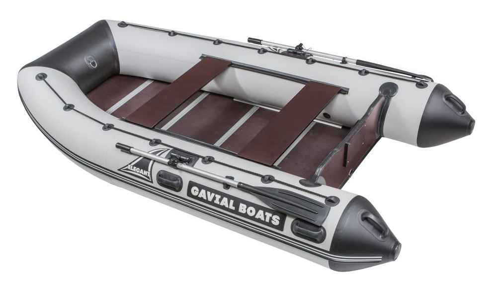 Лодка Гавиал (GAVIAL) 340 СК Elegant Ч/Б (Лодка ПВХ под мотор)