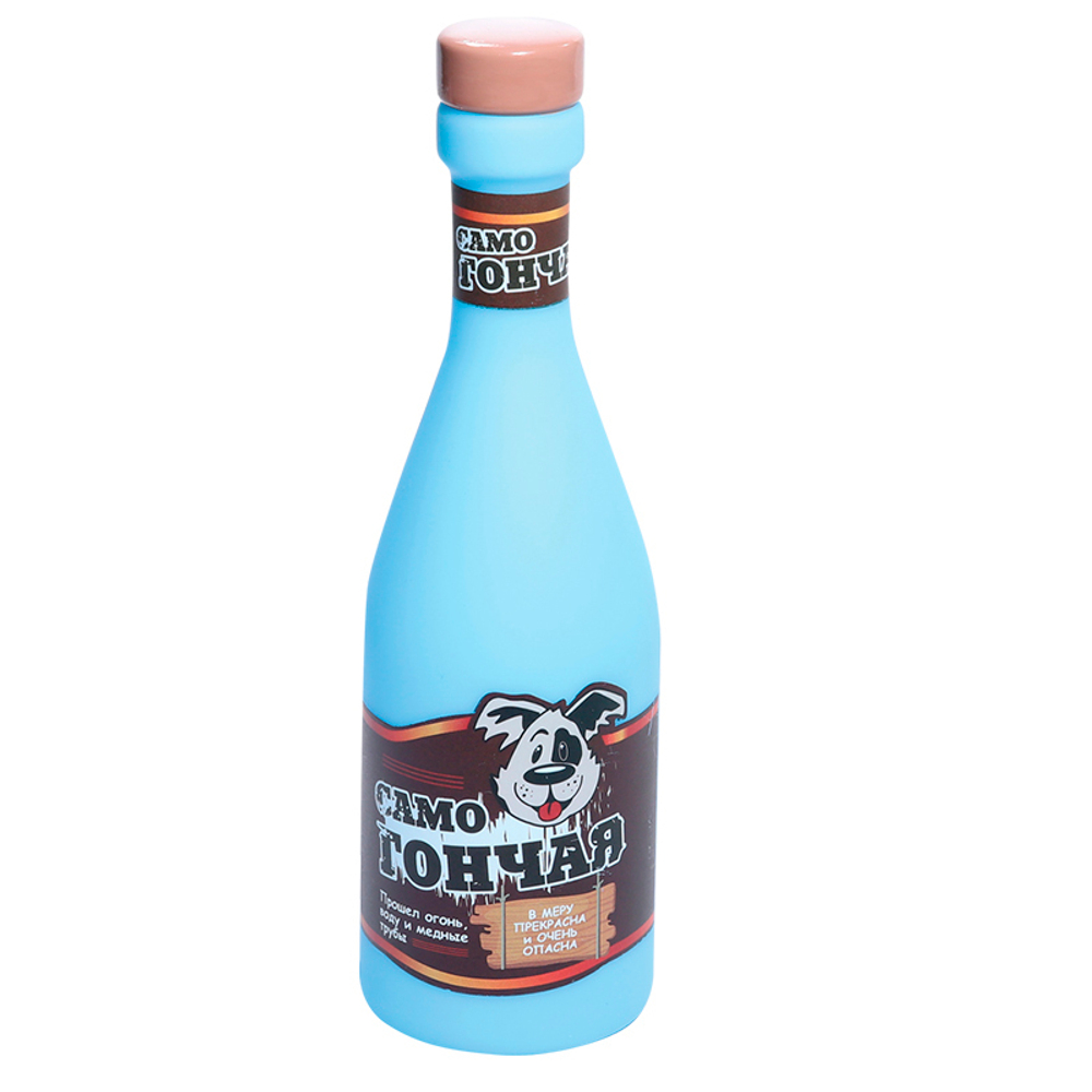Игрушка Triol "Бутылка - Самогончая", для собак, 220 мм.