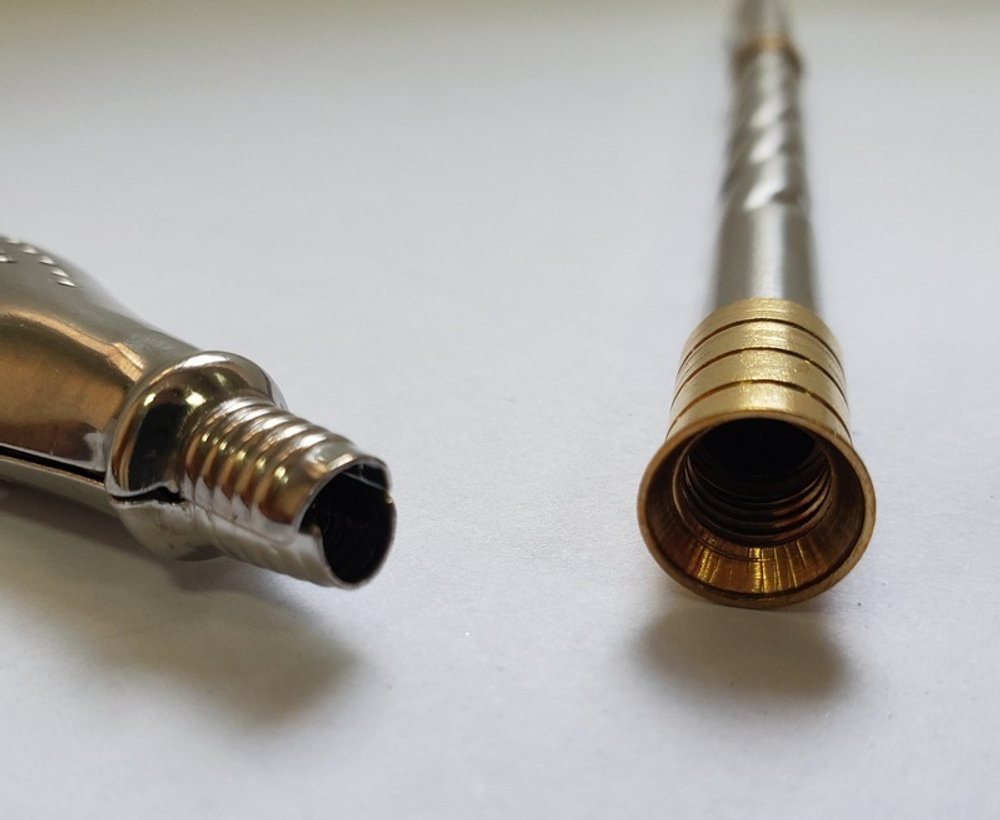 303006 Бомбилья "Разборная"  металл серебристый/золото