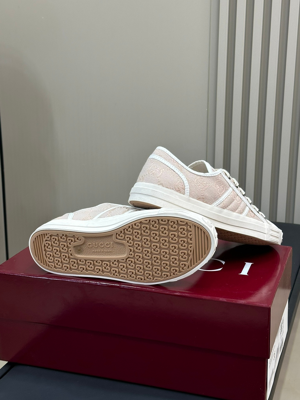 Gucci Ace Sneaker With Web