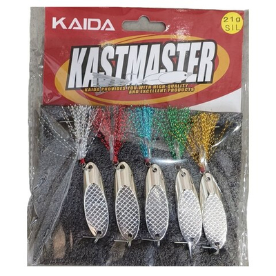 Набор блесен KAIDA KASTMASTER 21g №10