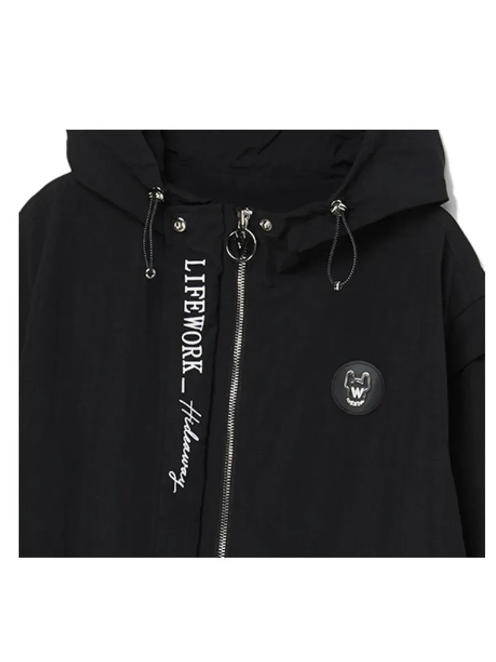 Куртка с капюшоном с отстегивающимися руковами