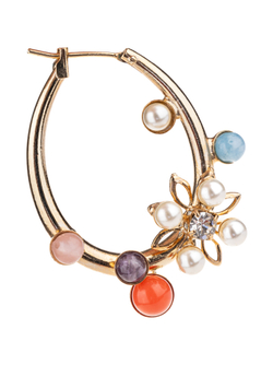 A HEUNIS серьги - многоцветный