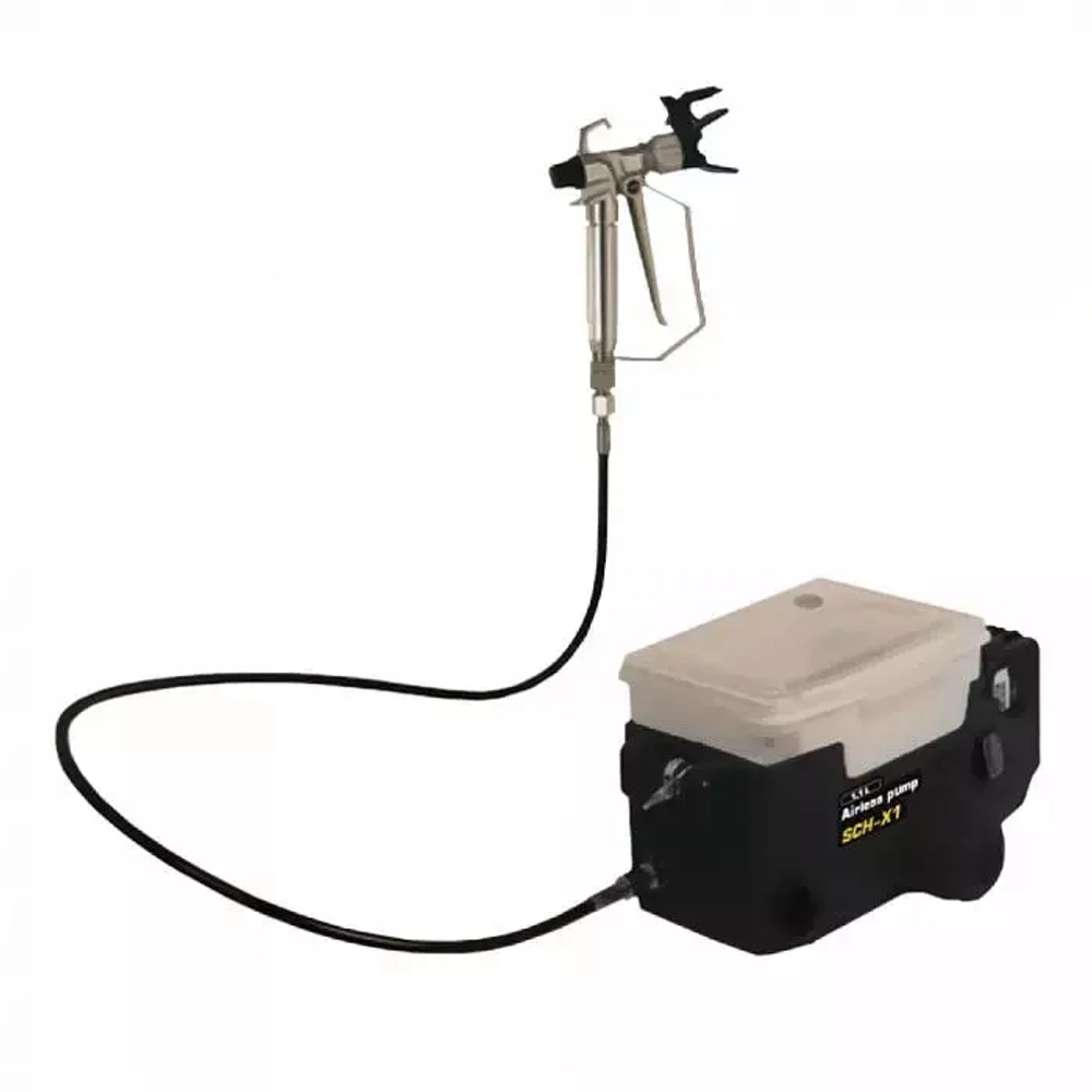 Аккумуляторный краскораспылитель SCHTAER CH-X1, 21V/5.0AH