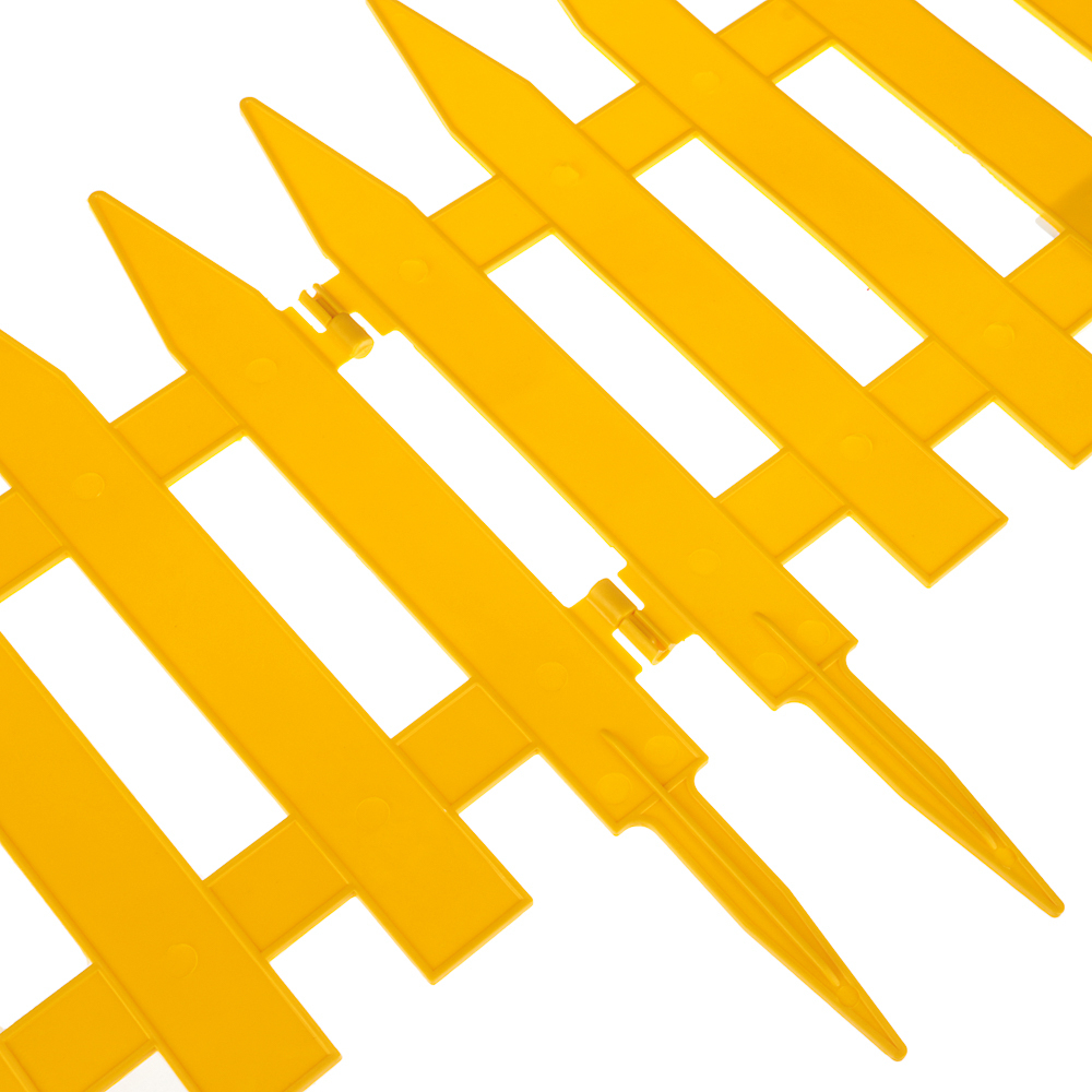 Заборчик декоративный "Солнечный сад" 5 секций 39*2,5*34см