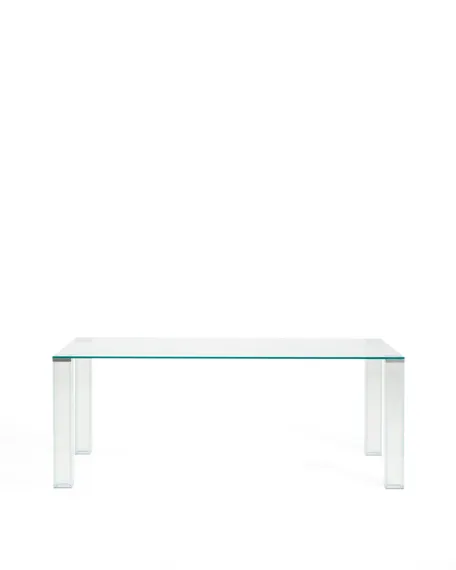 Стол Adularia из прозрачного закаленного стекла 200 x 100 см