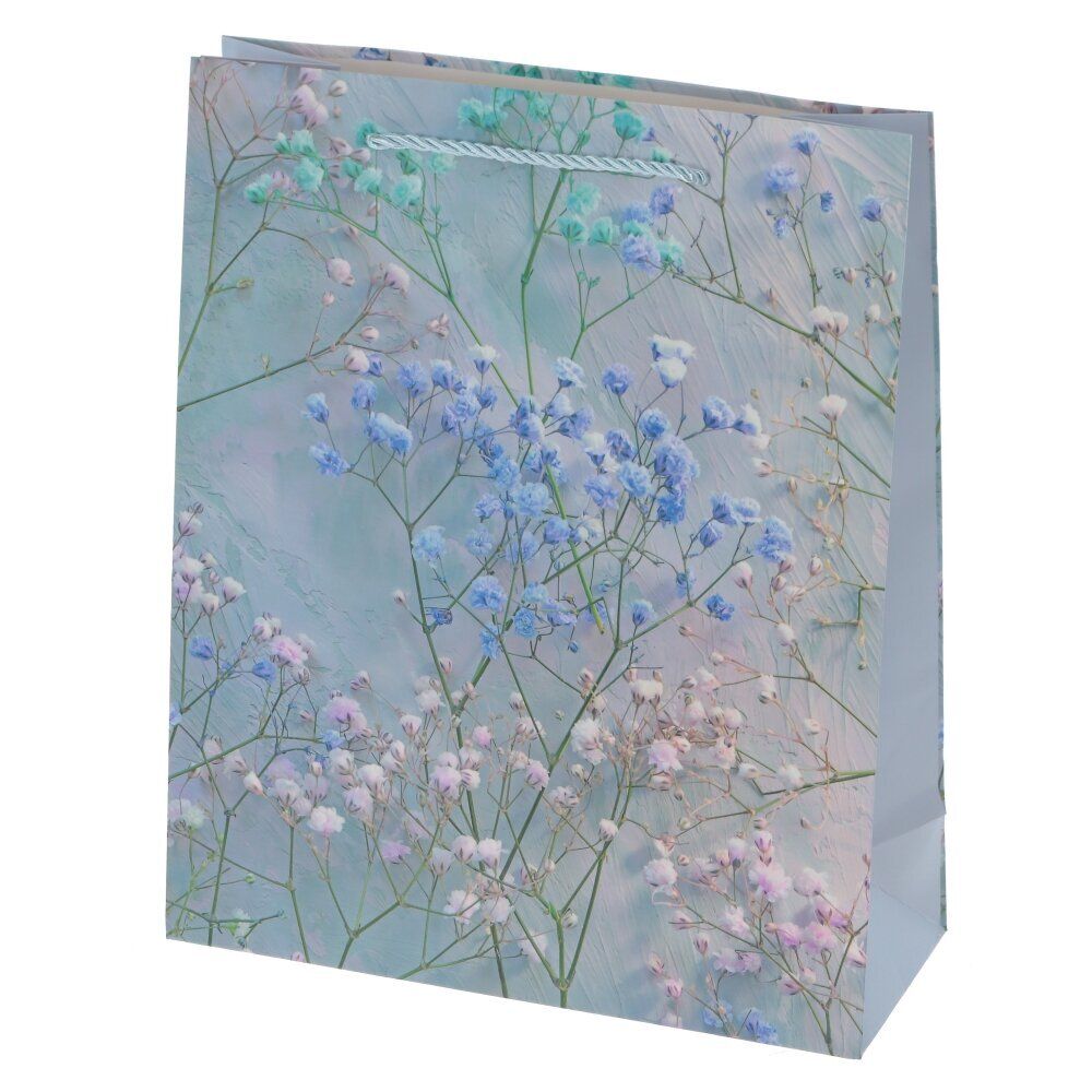 GAEM Пакет подарочный (бумага 210г/м2, блок 12шт), L26 W10 H32 см, 4в.