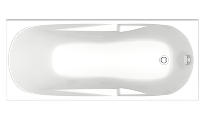 Ванна акриловая BAS Нептун 1700х700 с каркасом