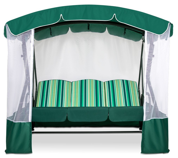 Садовые Качели Оазис Премиум зеленый