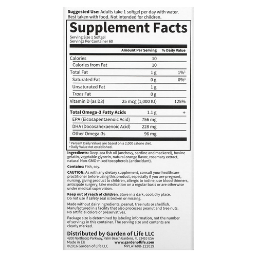 Minami Nutrition, Supercritical Platinum, рыбий жир с омега-3, апельсин, 1,1 г, 60 мягких таблеток