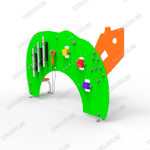 Игровой элемент Домик  для развития тактильных навыков