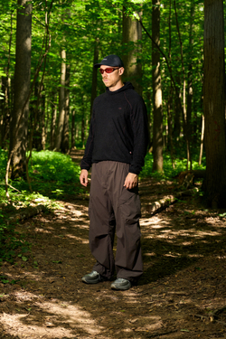 Худи Blue Monte Lightweight Hooded Fleece Shirt "Udo Grey Black"