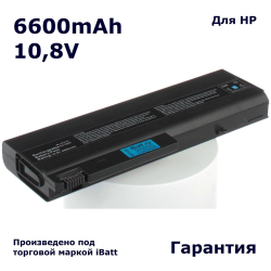 Аккумулятор iBatt 6600mAh, для HSTNN-C31C HSTNN-FB18 HSTNN-C12C HSTNN-CB49 PB994A HSTNN-DB18 HSTNN-iB05 HSTNN-I05C