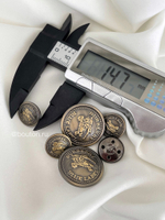 Пуговицы Барб металл антик