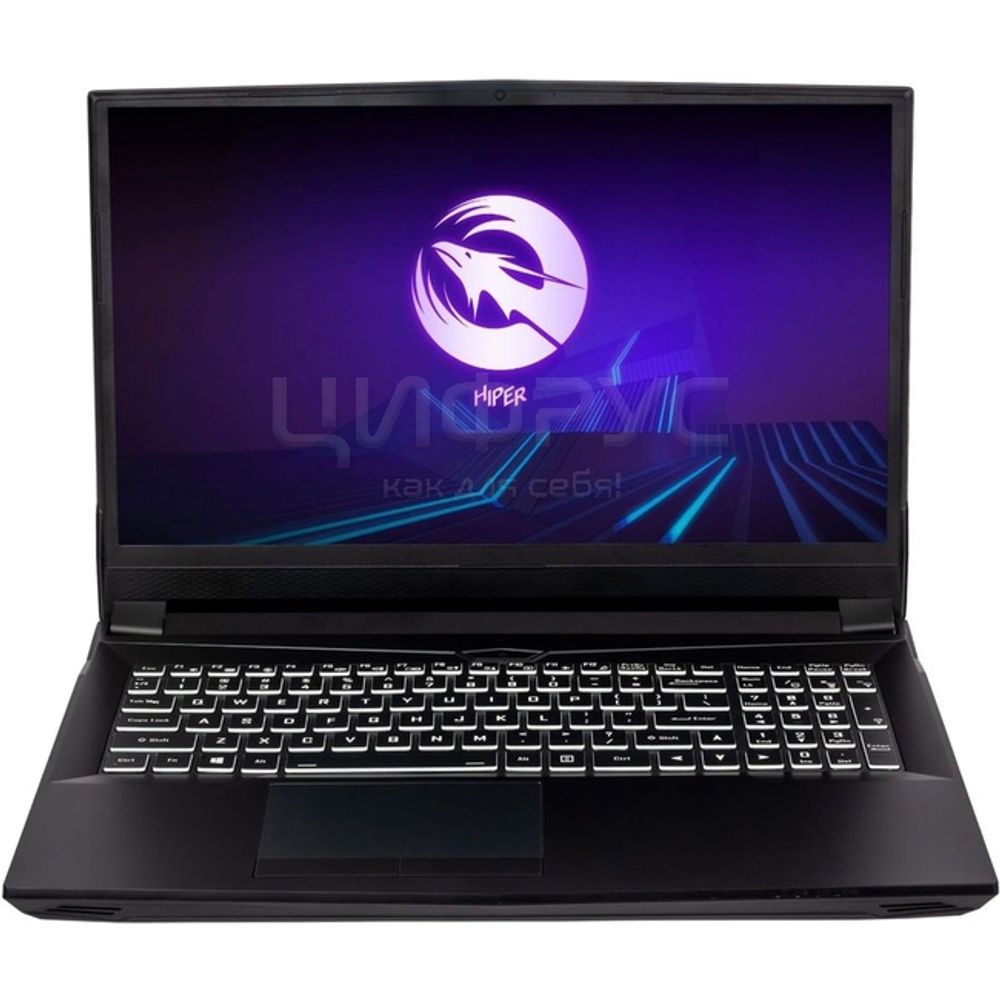 Ноутбук Hiper G16 (G16RTX3070A10400LX) Core i5 10400 /16Gb /SSD512Gb /NVIDIA GeForce RTX 3070 8Gb /16.1&amp;quot; IPS FHD (1920x1080) /BT /Cam /Linux