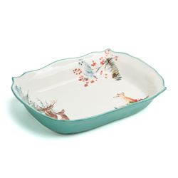 БЛЮДО ПРЯМОУГОЛЬНОЕ LEFARD "ЛЕСНАЯ СКАЗКА" 32,5*24,5*6,5 СМ (КОР=6ШТ.)