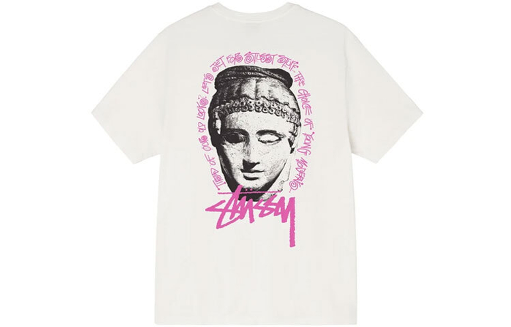 Футболки Stussy Young Moderns Pig Dyed Tee Logo T, 1904753