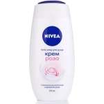 Гель-уход для душа NIVEA SHOWER «Крем и Роза» 250мл