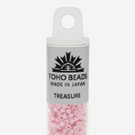 Японский бисер TOHO Treasure (№1601), непрозрачный глянцевый